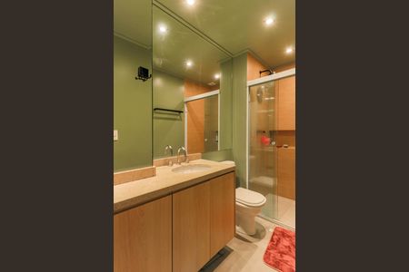 Apartamento à venda com 60m², 1 quarto e 1 vagaBanheiro da Suíte