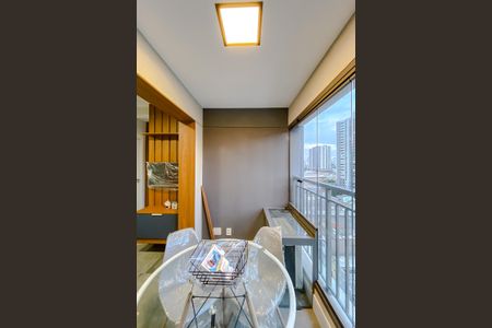 Varanda da Sala de apartamento à venda com 1 quarto, 31m² em Belenzinho, São Paulo