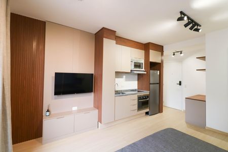Studio de kitnet/studio para alugar com 1 quarto, 28m² em Brooklin, São Paulo