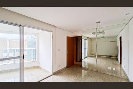 Sala de apartamento para alugar com 3 quartos, 86m² em Lourdes, Belo Horizonte