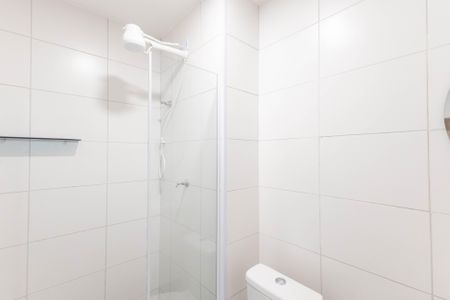 Studio para alugar com 33m², 1 quarto e sem vaga Studio para alugar com 33m², 1 quarto e sem vagaBanheiro