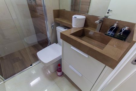 Apartamento à venda com 59m², 2 quartos e 1 vagaBanheiro Social