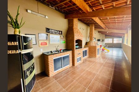 Casa de condomínio para alugar com 150m², 2 quartos e 2 vagasChurrasqueira