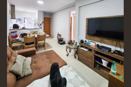 Sala de apartamento à venda com 2 quartos, 66m² em Santo Antônio, Belo Horizonte