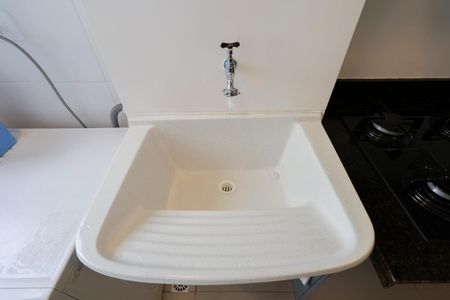 Apartamento à venda com 28m², 1 quarto e sem vagaCozinha e área de serviço