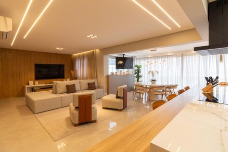 Sala de apartamento à venda com 3 quartos, 150m² em Jardim Arpoador, São Paulo