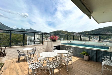 Varanda da Sala de apartamento à venda com 4 quartos, 300m² em Laranjeiras, Rio de Janeiro