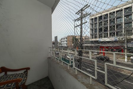 Varanda da Sala de apartamento à venda com 3 quartos, 130m² em São João, Porto Alegre