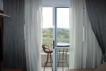 Varanda da Sala de apartamento para alugar com 2 quartos, 54m² em Granja Viana, Cotia