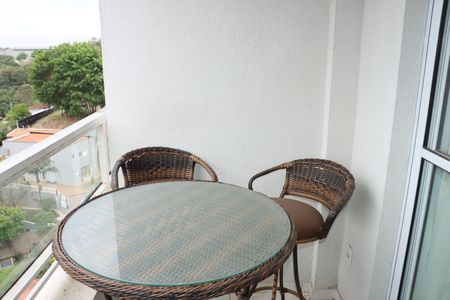 Varanda da Sala de apartamento para alugar com 2 quartos, 54m² em Granja Viana, Cotia