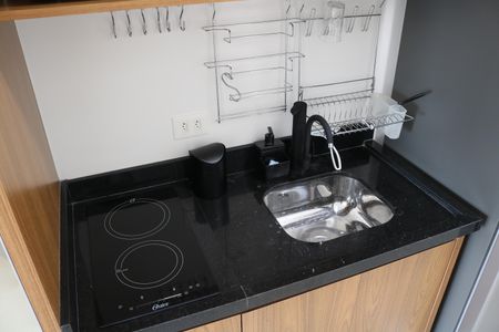 Studio à venda com 24m², 1 quarto e sem vagaCozinha