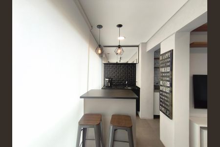 Apartamento à venda com 49m², 1 quarto e 1 vagaVaranda