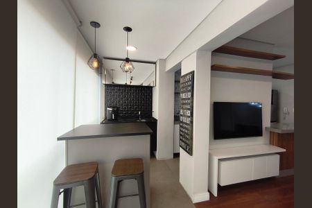 Apartamento à venda com 49m², 1 quarto e 1 vagaVaranda