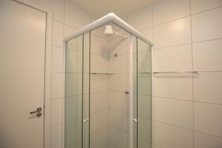 Studio para alugar com 25m², 1 quarto e sem vaga Studio para alugar com 25m², 1 quarto e sem vagaBanheiro da Suíte