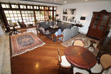 Casa de condomínio para alugar com 450m², 4 quartos e 6 vagasSala 