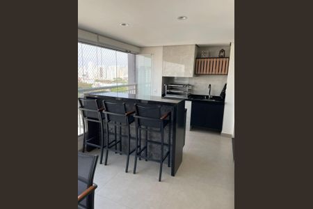 Varanda de apartamento à venda com 3 quartos, 132m² em Vila Zilda, São Paulo