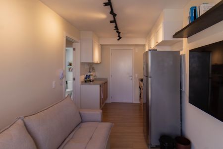 Sala de apartamento à venda com 1 quarto, 27m² em Parque Industrial Tomas Edson, São Paulo