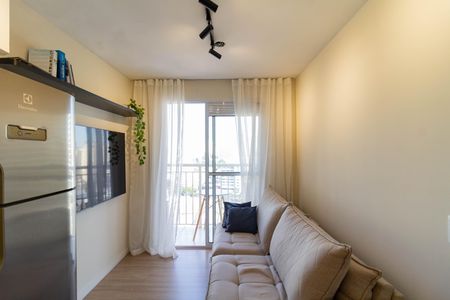Sala de apartamento à venda com 1 quarto, 27m² em Parque Industrial Tomas Edson, São Paulo