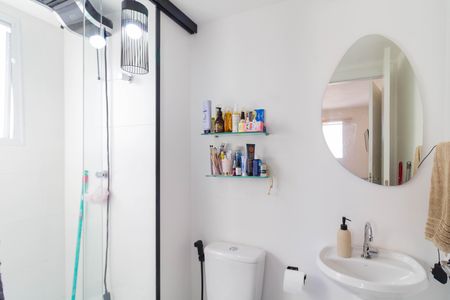 Apartamento à venda com 27m², 1 quarto e sem vaga Apartamento à venda com 27m², 1 quarto e sem vagaBanheiro da Suíte
