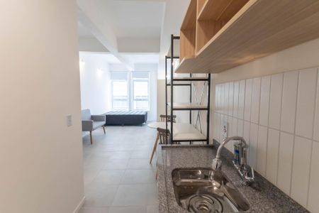 Studio de apartamento para alugar com 1 quarto, 26m² em República, São Paulo