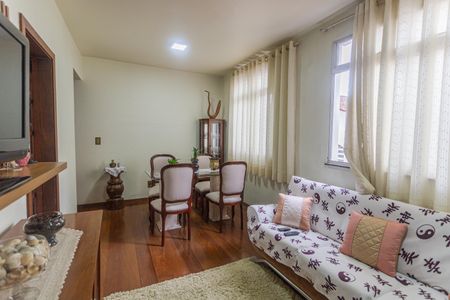 Sala de apartamento à venda com 2 quartos, 81m² em Graça, Belo Horizonte