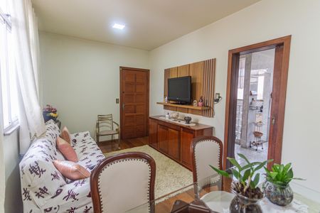 Sala de apartamento à venda com 2 quartos, 81m² em Graça, Belo Horizonte