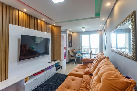 Sala de apartamento à venda com 2 quartos, 53m² em Baeta Neves, São Bernardo do Campo