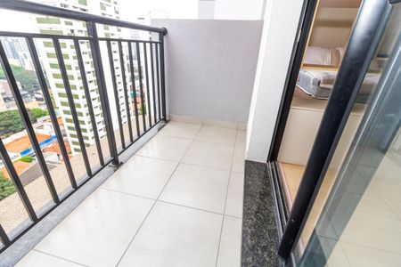 Varanda da Sala de apartamento à venda com 1 quarto, 31m² em Pompeia, São Paulo