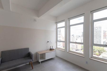 Sala/Cozinha de apartamento para alugar com 1 quarto, 31m² em República, São Paulo