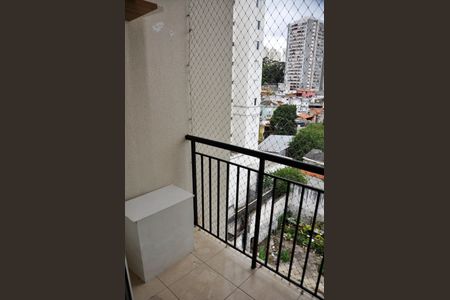Varanda da Sala de apartamento à venda com 2 quartos, 51m² em Vila Cruz das Almas, São Paulo