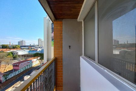 Varanda da Sala  de apartamento à venda com 1 quarto, 55m² em Conceicao, Campinas