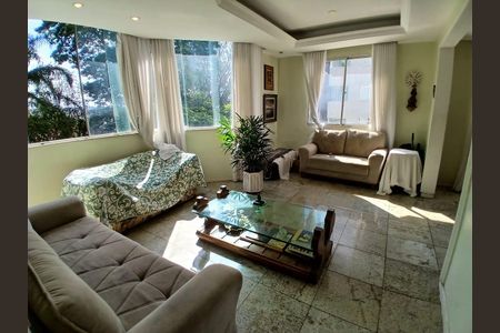 Sala de apartamento à venda com 3 quartos, 130m² em Cruzeiro, Belo Horizonte