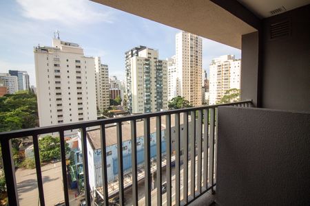 Studio para alugar com 27m², 1 quarto e sem vaga Studio para alugar com 27m², 1 quarto e sem vagaTerraço