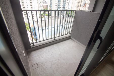 Varanda Studio de kitnet/studio para alugar com 1 quarto, 27m² em Brooklin Paulista, São Paulo