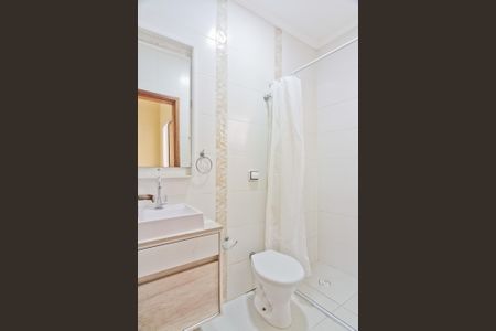 Casa de condomínio para alugar com 90m², 2 quartos e sem vaga Casa de condomínio para alugar com 90m², 2 quartos e sem vagaBanheiro da Suíte 1