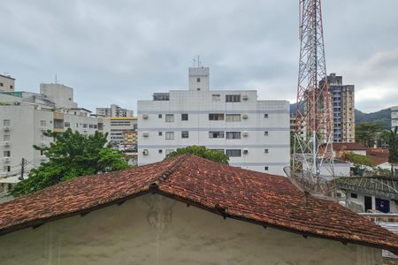 Varanda de apartamento para alugar com 1 quarto, 50m² em Jardim Tres Marias, Guarujá