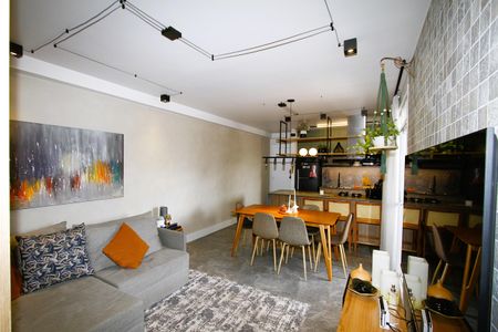 Sala de apartamento à venda com 3 quartos, 75m² em Nova Suíça, Belo Horizonte