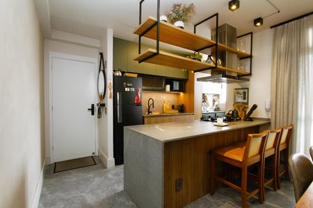 Apartamento à venda com 75m², 3 quartos e 2 vagasCozinha