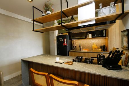 Apartamento à venda com 75m², 3 quartos e 2 vagasCozinha