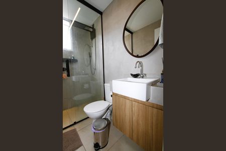 Apartamento à venda com 75m², 3 quartos e 2 vagasBanheiro da Suíte