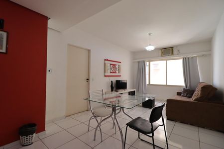Sala de apartamento para alugar com 1 quarto, 50m² em Centro, Ribeirão Preto