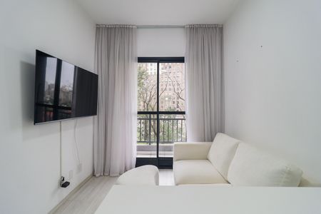Sala de apartamento à venda com 2 quartos, 39m² em Cidade Jardim, São Paulo