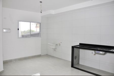 Sala/Cozinha de apartamento para alugar com 1 quarto, 35m² em Vila Mangalot, São Paulo
