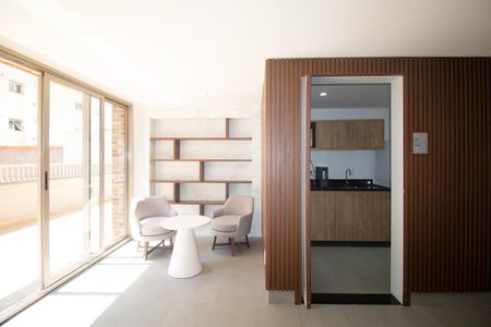 Studio à venda com 19m², 1 quarto e sem vagaÁrea comum