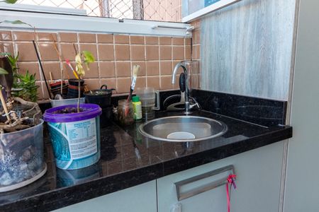 Varanda da Sala de apartamento para alugar com 2 quartos, 61m² em Vila Dom Pedro Ii, São Paulo