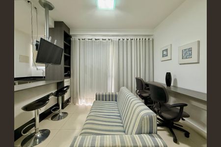 Studio para alugar com 38m², 0 quarto e 1 vaga Studio para alugar com 38m², 0 quarto e 1 vagaSala