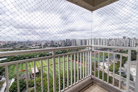 Apartamento à venda com 58m², 2 quartos e 1 vagaSacada da Sala