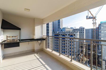 Varanda Sala de apartamento para alugar com 3 quartos, 84m² em Vila Andrade, São Paulo