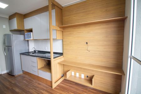 Sala de apartamento para alugar com 1 quarto, 26m² em Campo Belo, São Paulo