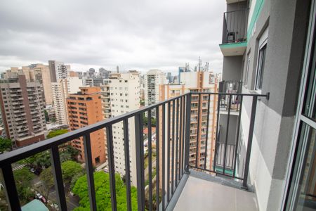Sacada de apartamento para alugar com 1 quarto, 26m² em Campo Belo, São Paulo